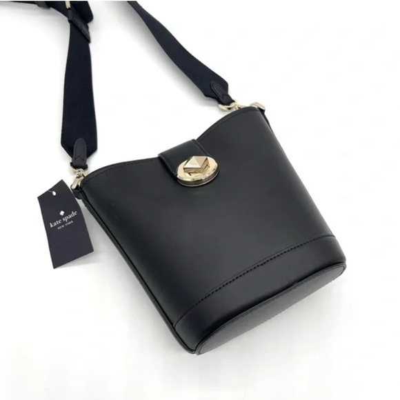 Kate Spade Audrey Mini Crossbody Bucket Bag KISS TURN LOCK MSRP: $329 NWT - Picture 7 of 14